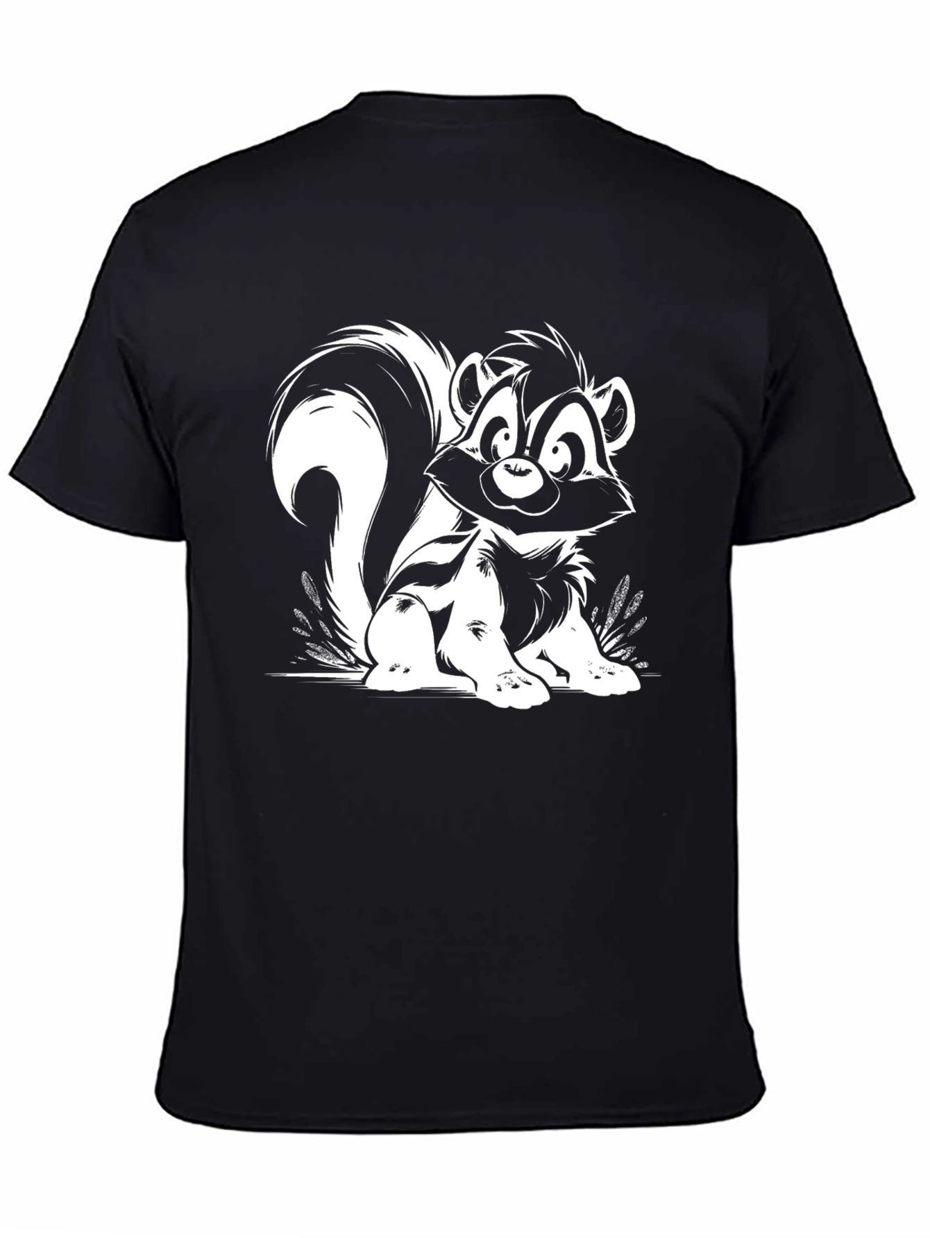 Skunk Graphic Tee - Black