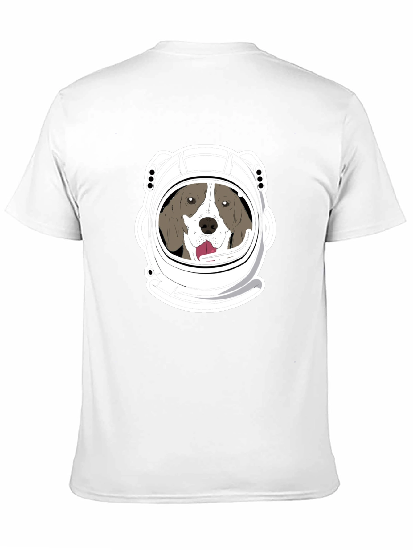 Dog Astronaut Graphic T-Shirt