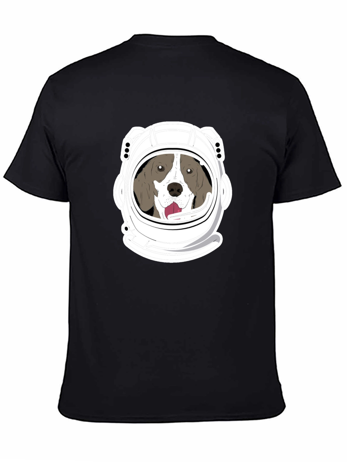 Dog Astronaut Graphic T-Shirt