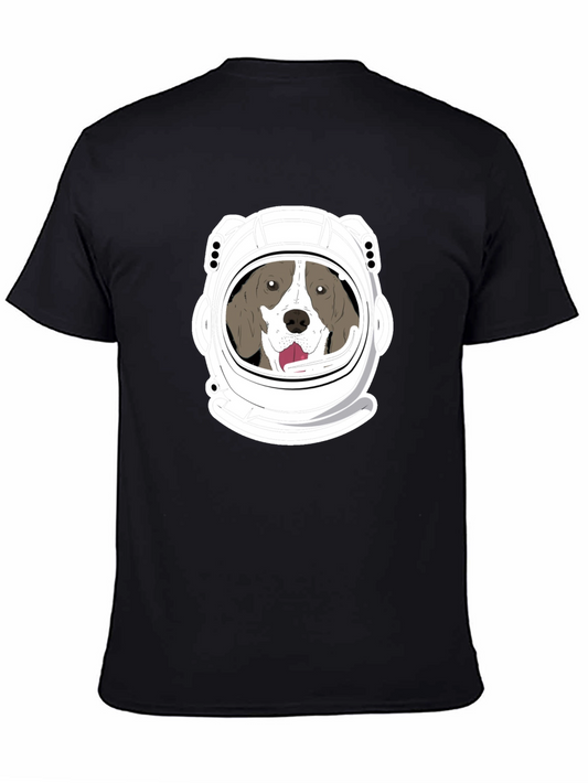 Dog Astronaut Graphic T-Shirt