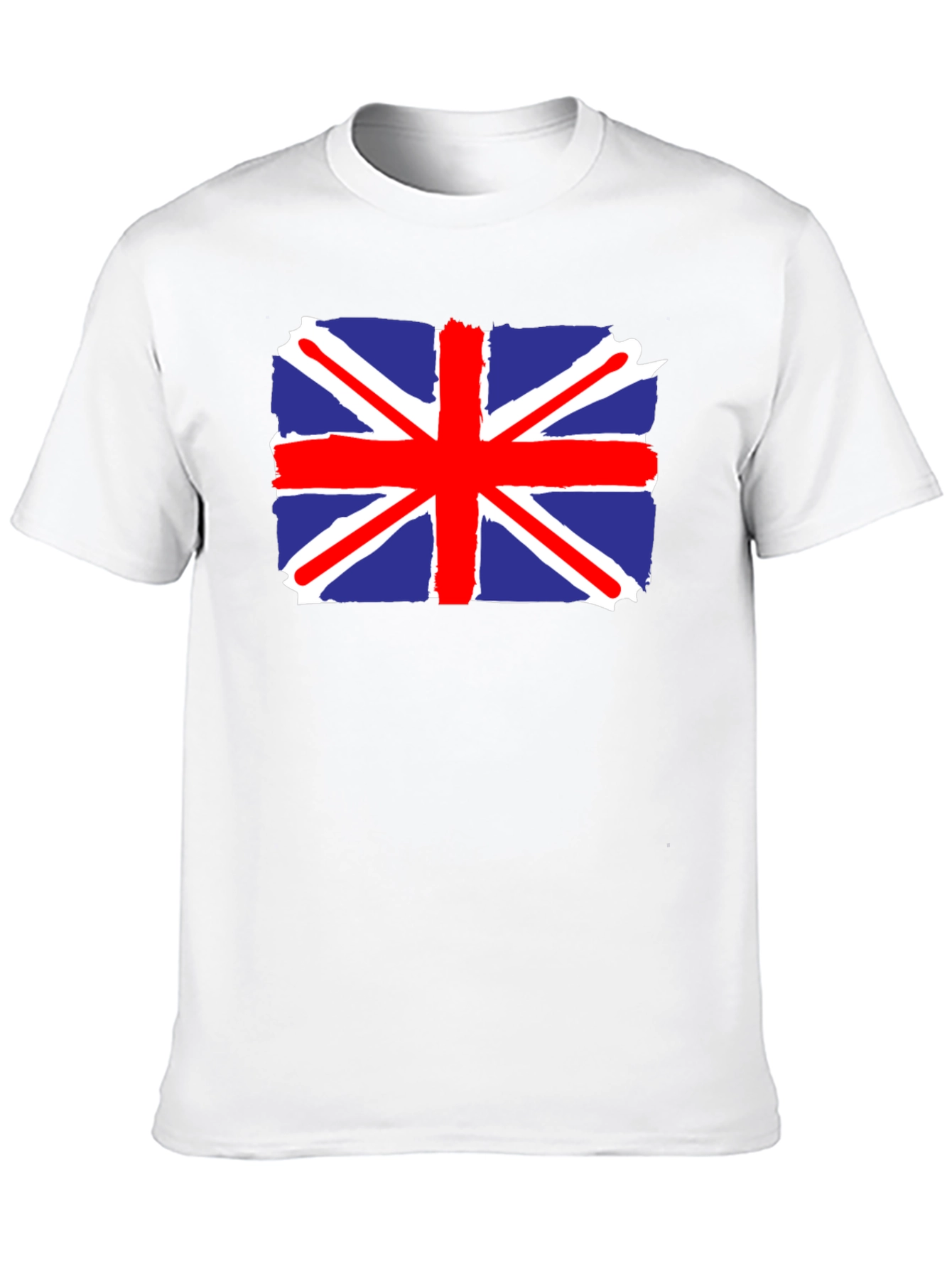 Union Jack Flag T-Shirt - Mens Black Tee