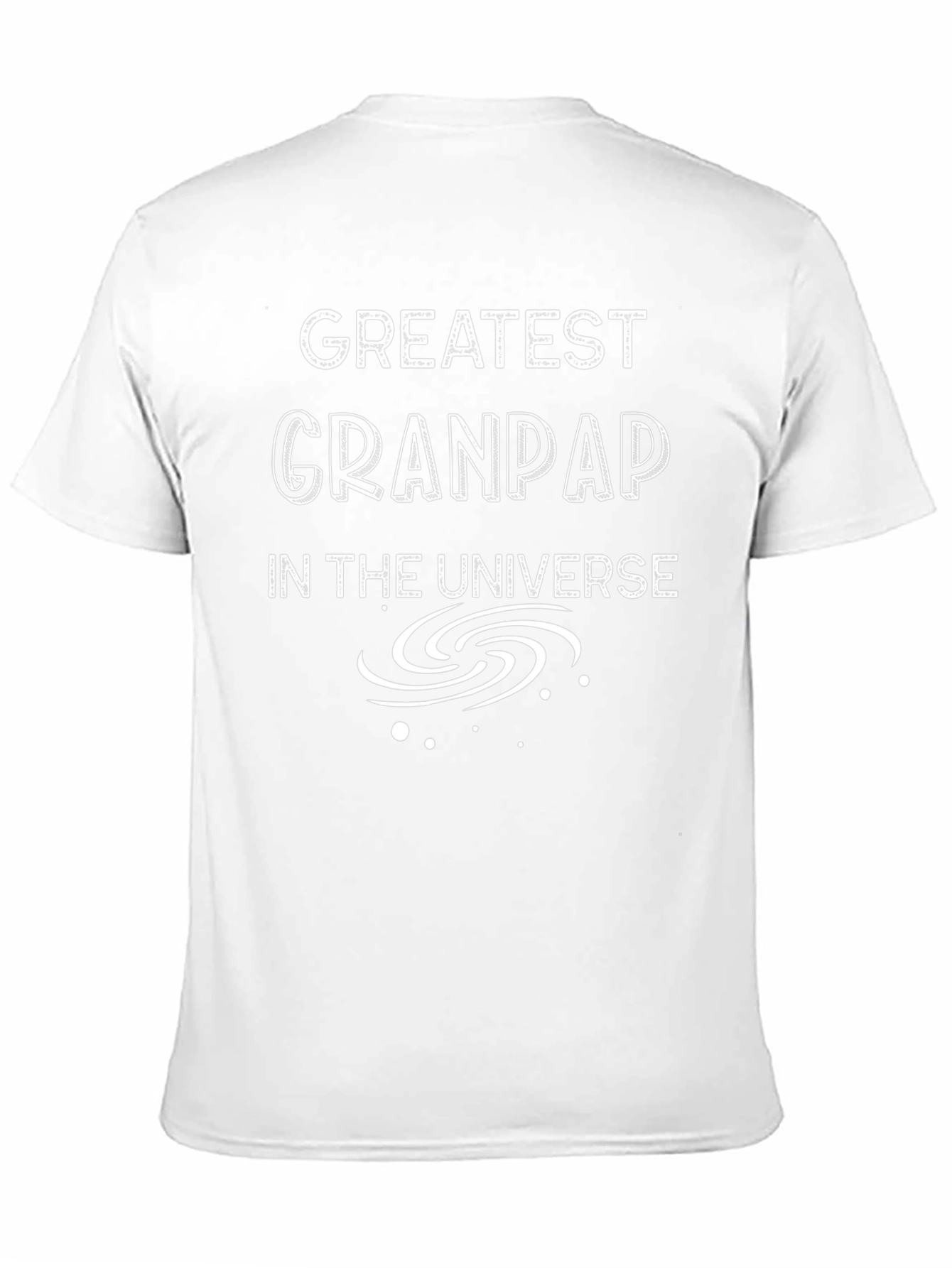 Greatest Grandpap in the Universe Black T-Shirt