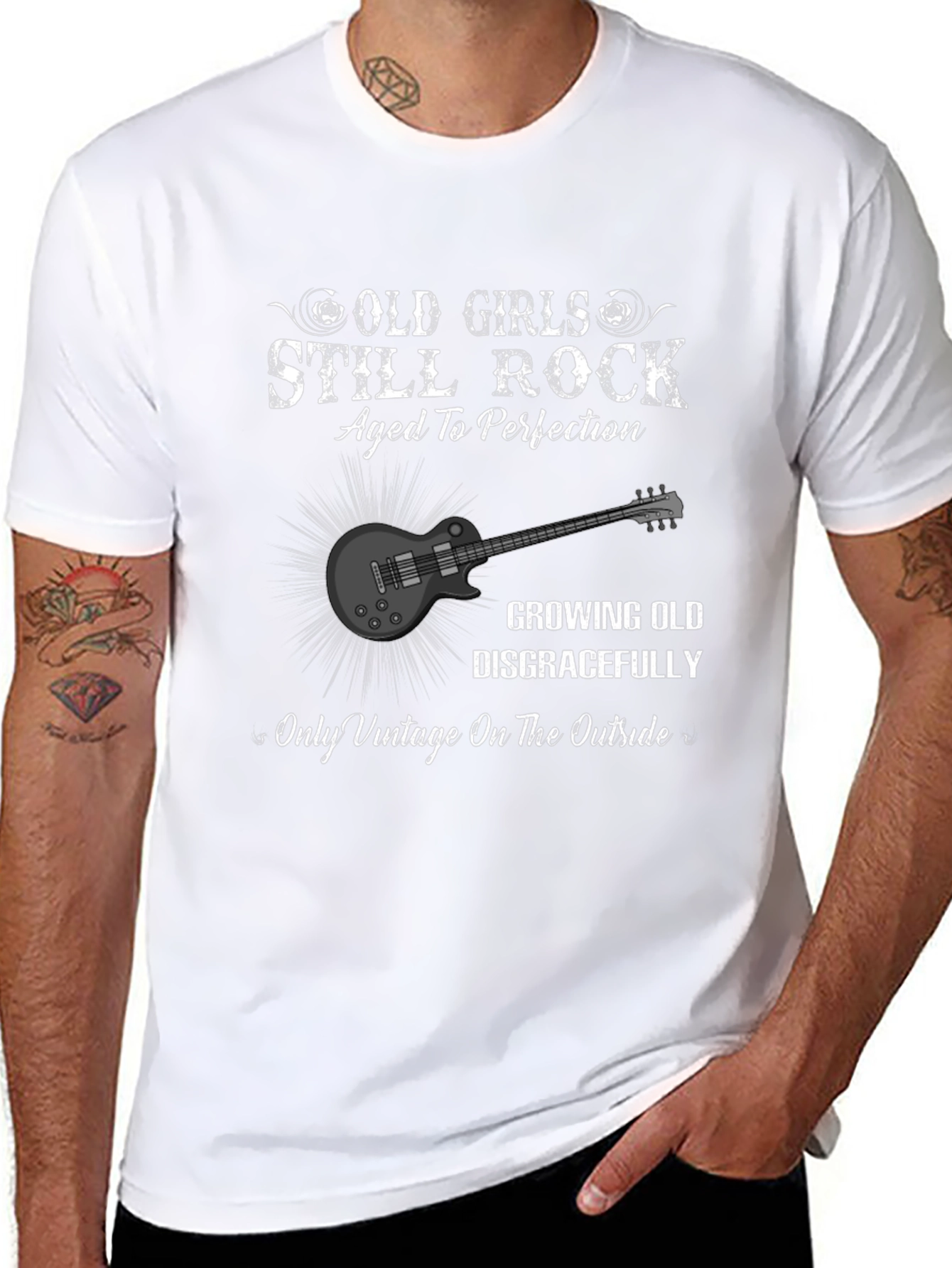 Old Girls Still Rock Graphic T-Shirt