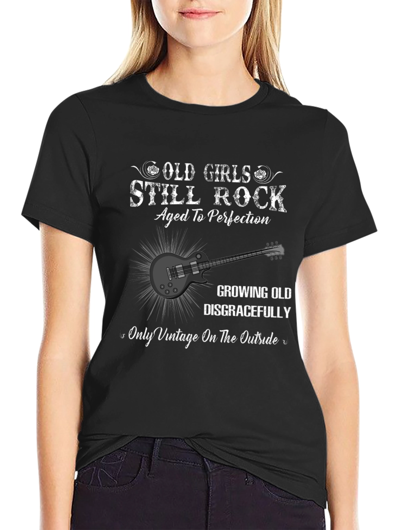 Old Girls Still Rock Graphic T-Shirt