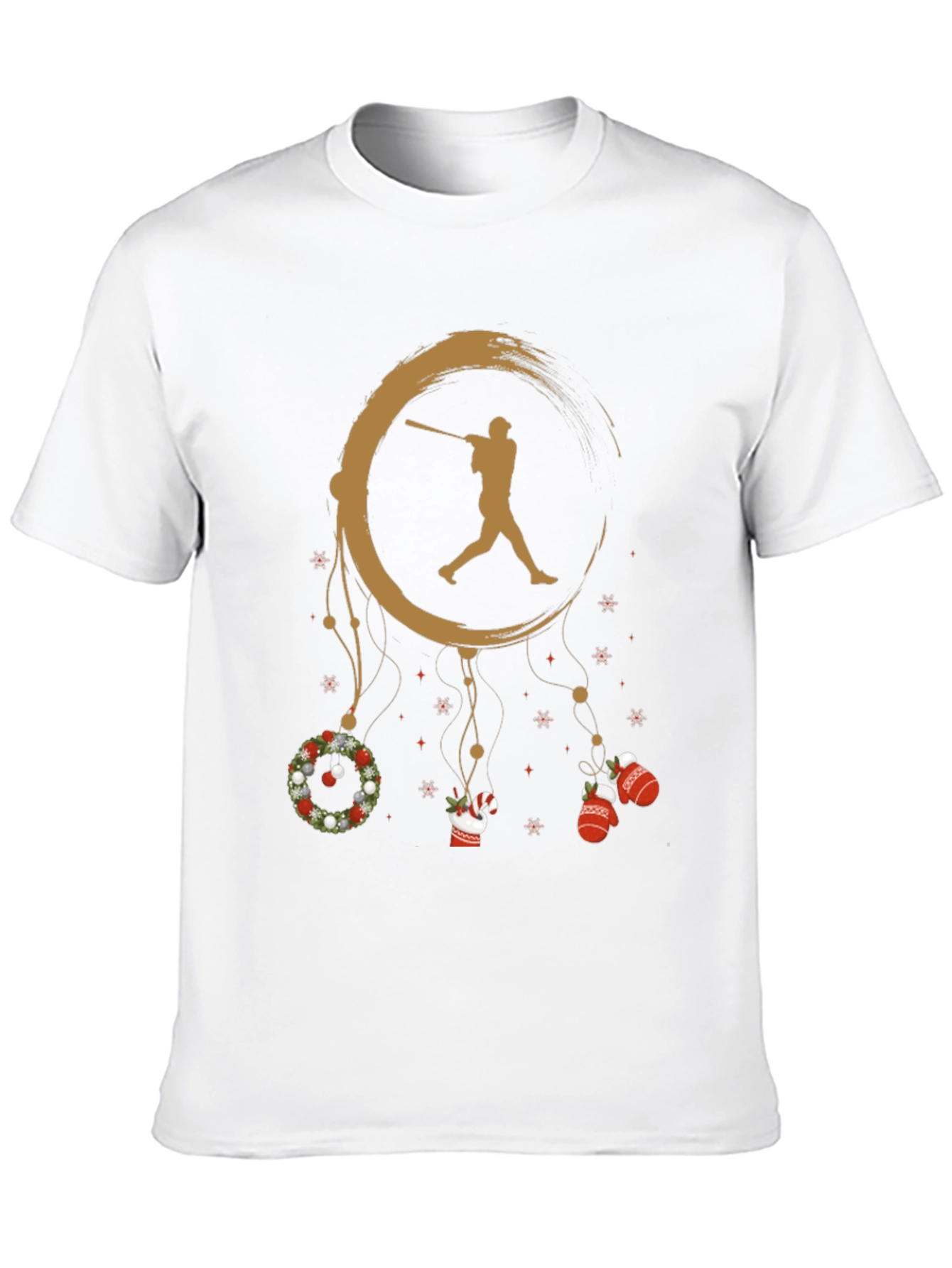 Baseball Christmas Dreamcatcher T-Shirt