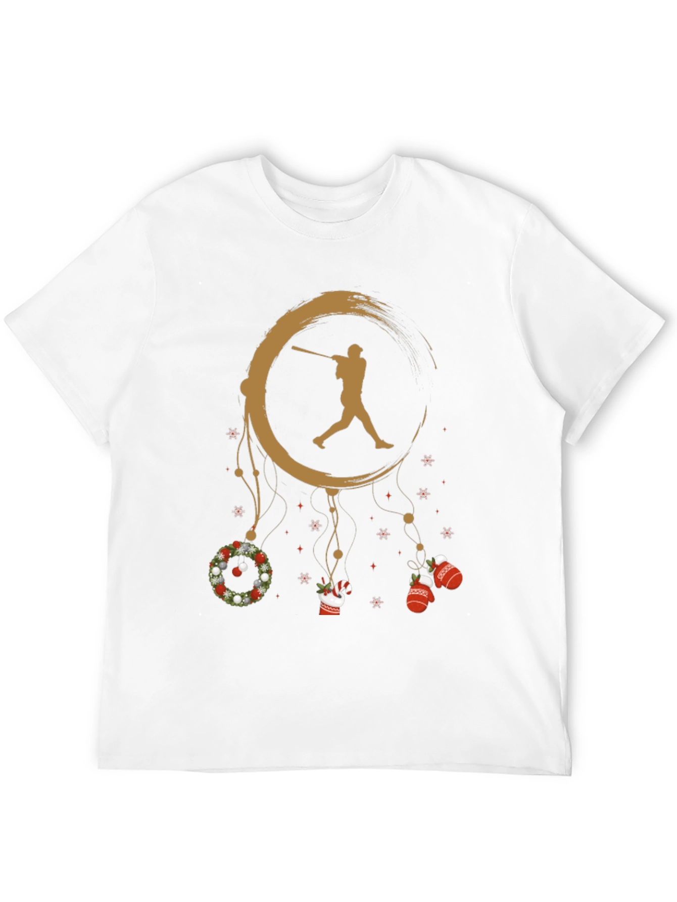 Baseball Christmas Dreamcatcher T-Shirt