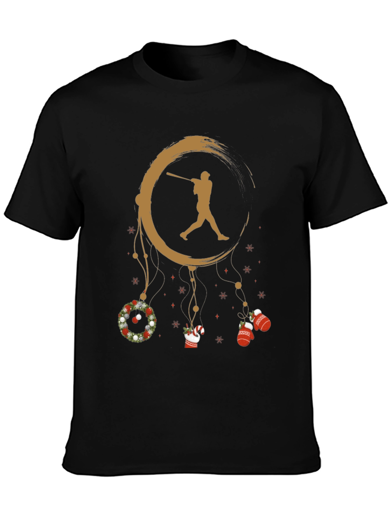 Baseball Christmas Dreamcatcher T-Shirt