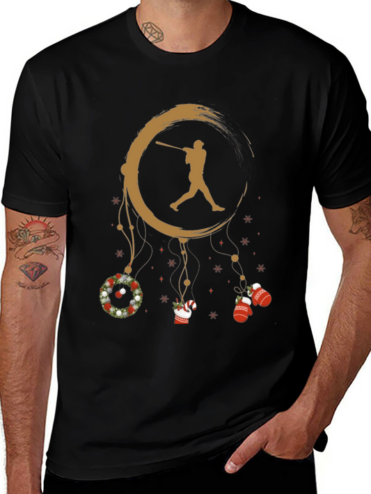 Baseball Christmas Dreamcatcher T-Shirt