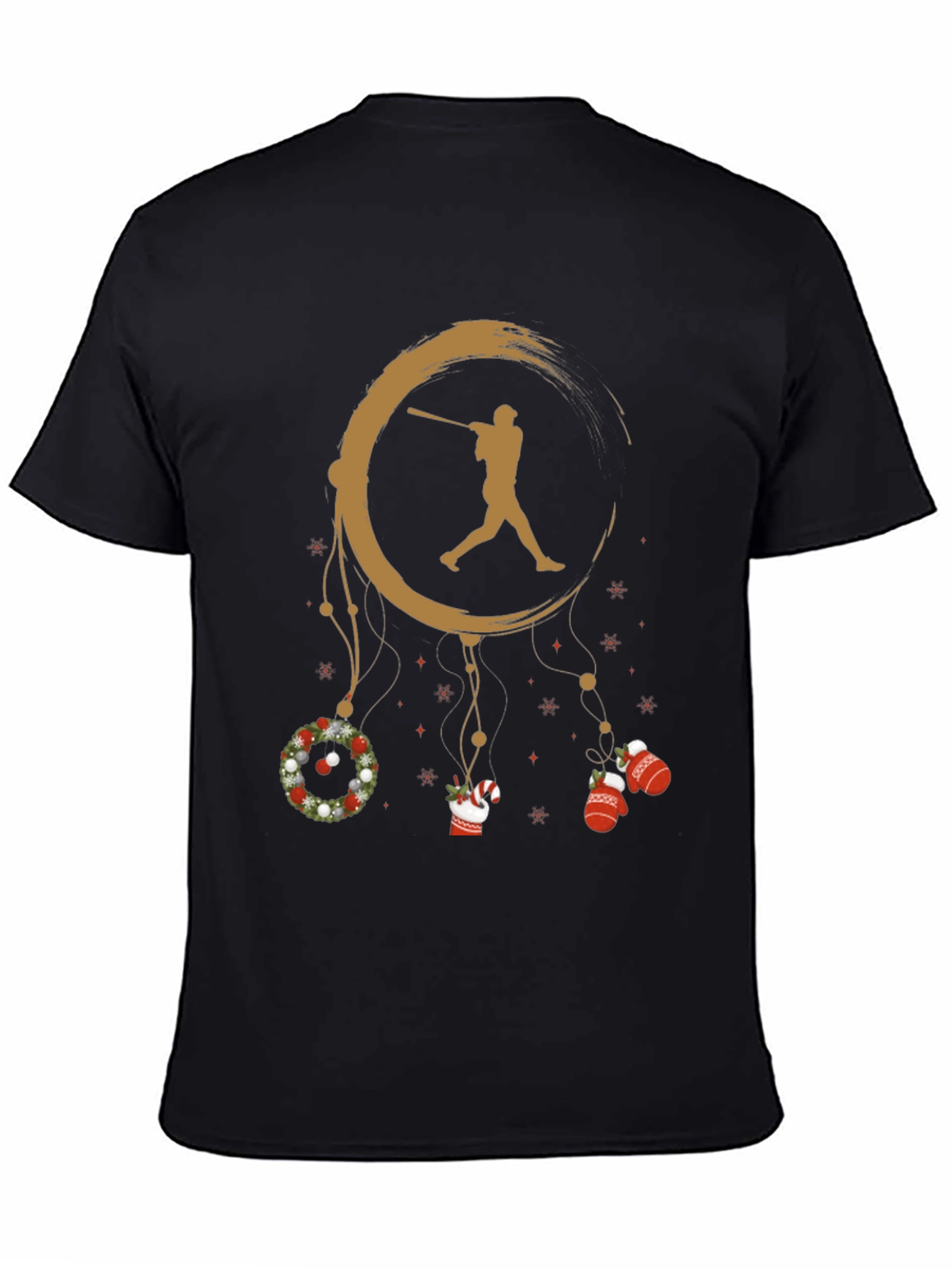 Baseball Christmas Dreamcatcher T-Shirt