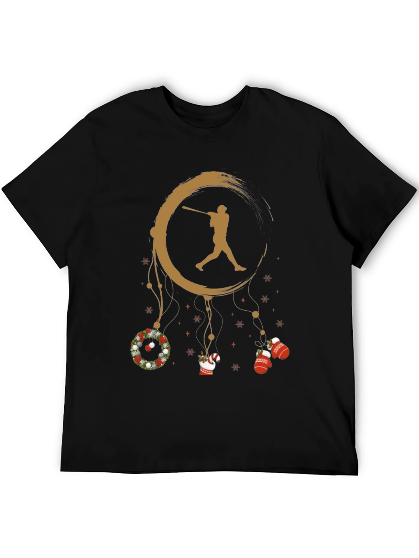 Baseball Christmas Dreamcatcher T-Shirt