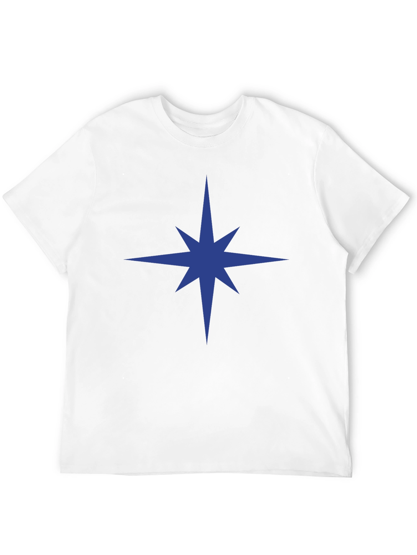 Star Graphic Black T-Shirt - Mens Casual Tee