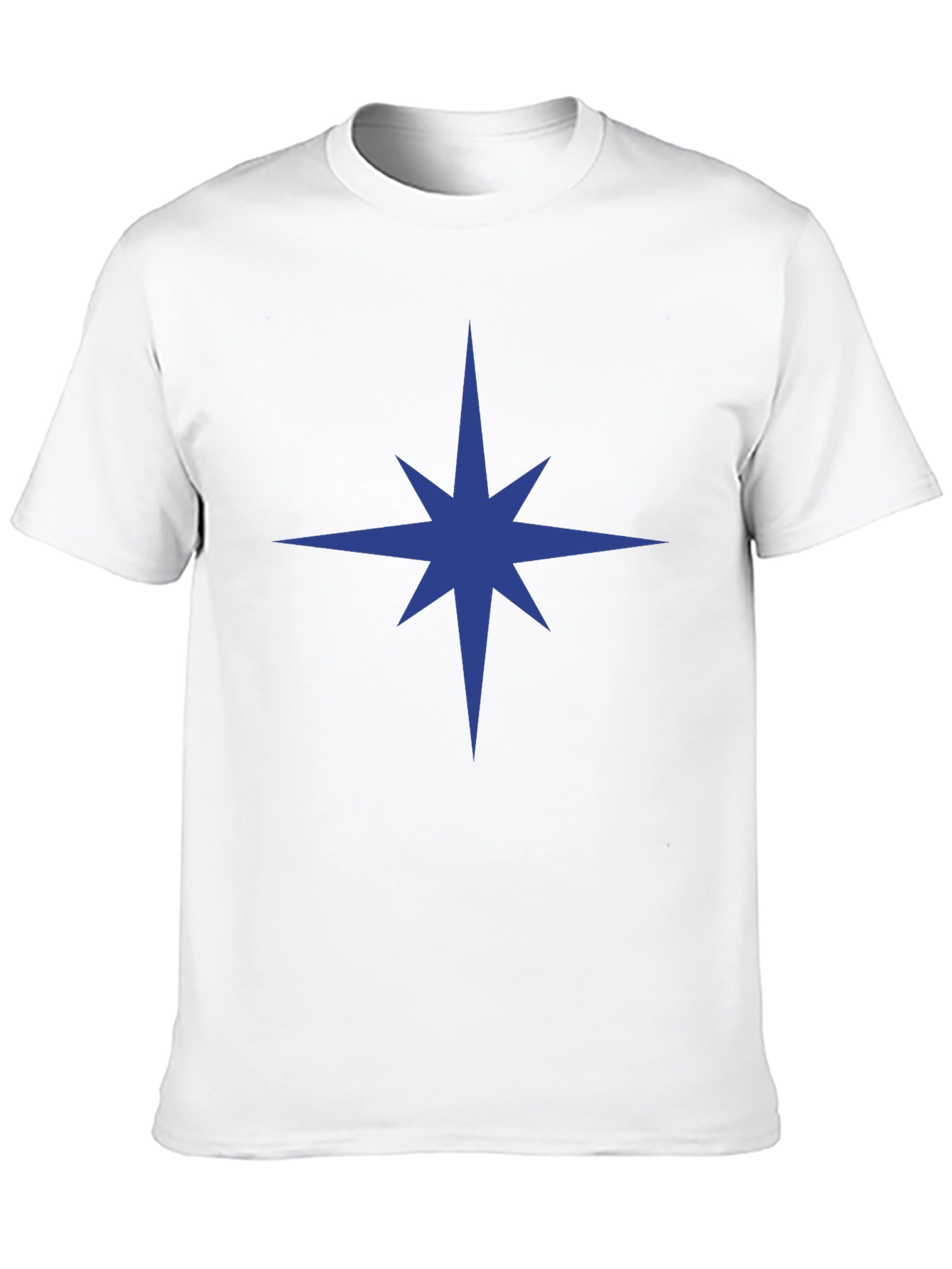 Star Graphic Black T-Shirt - Mens Casual Tee