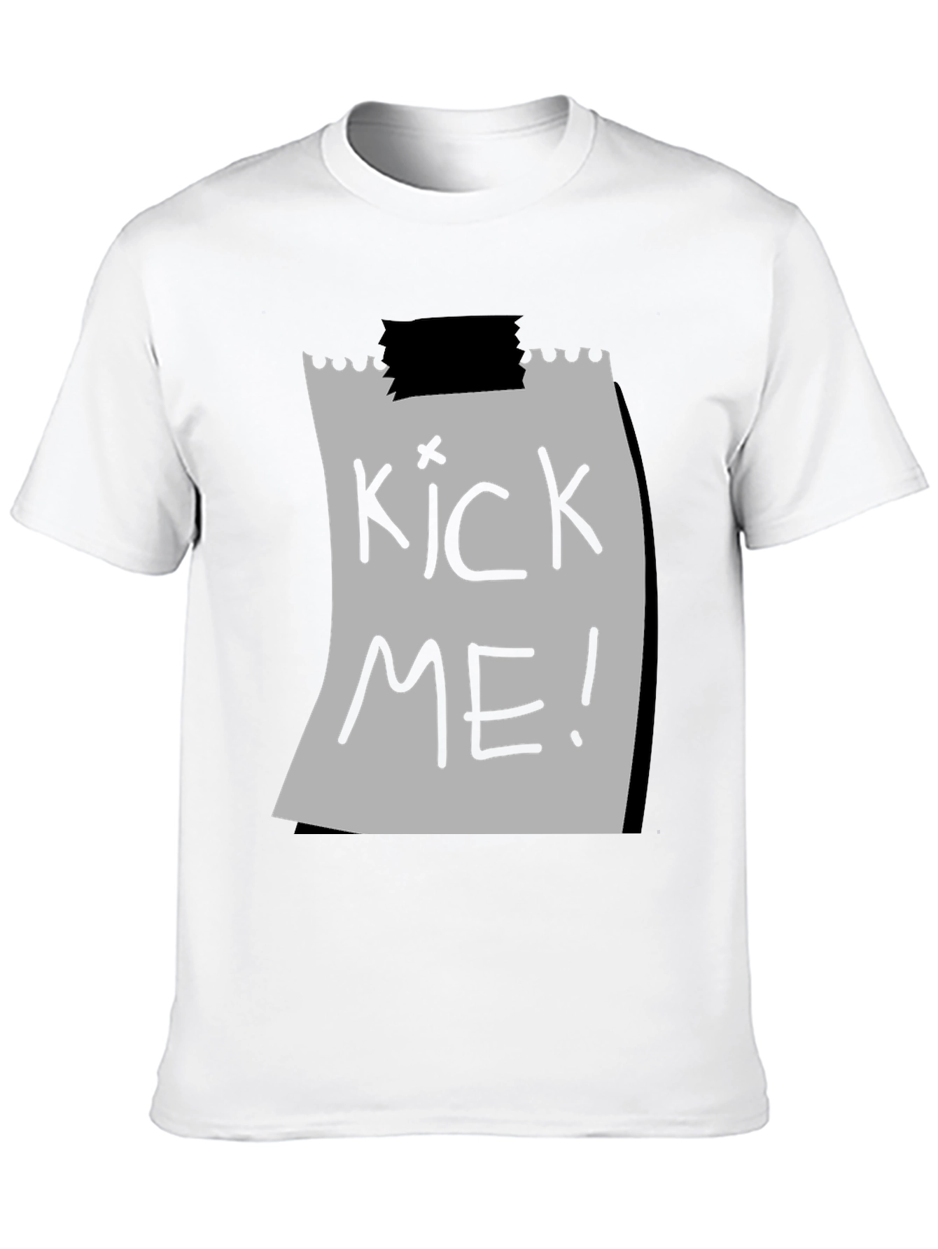 Kick Me T-Shirt - Funny Novelty Tee