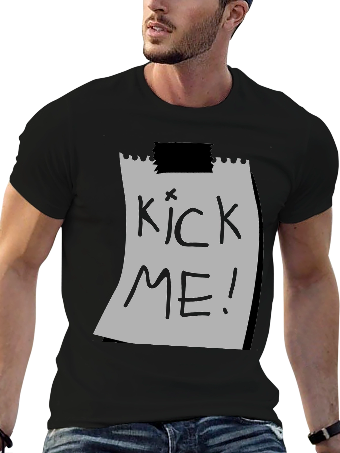 Kick Me T-Shirt - Funny Novelty Tee
