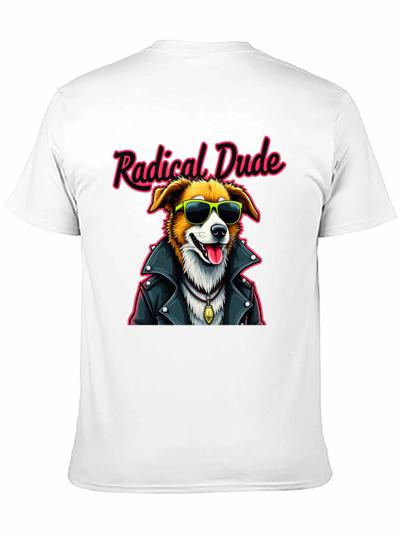 Radical Dude Dog Graphic T-Shirt