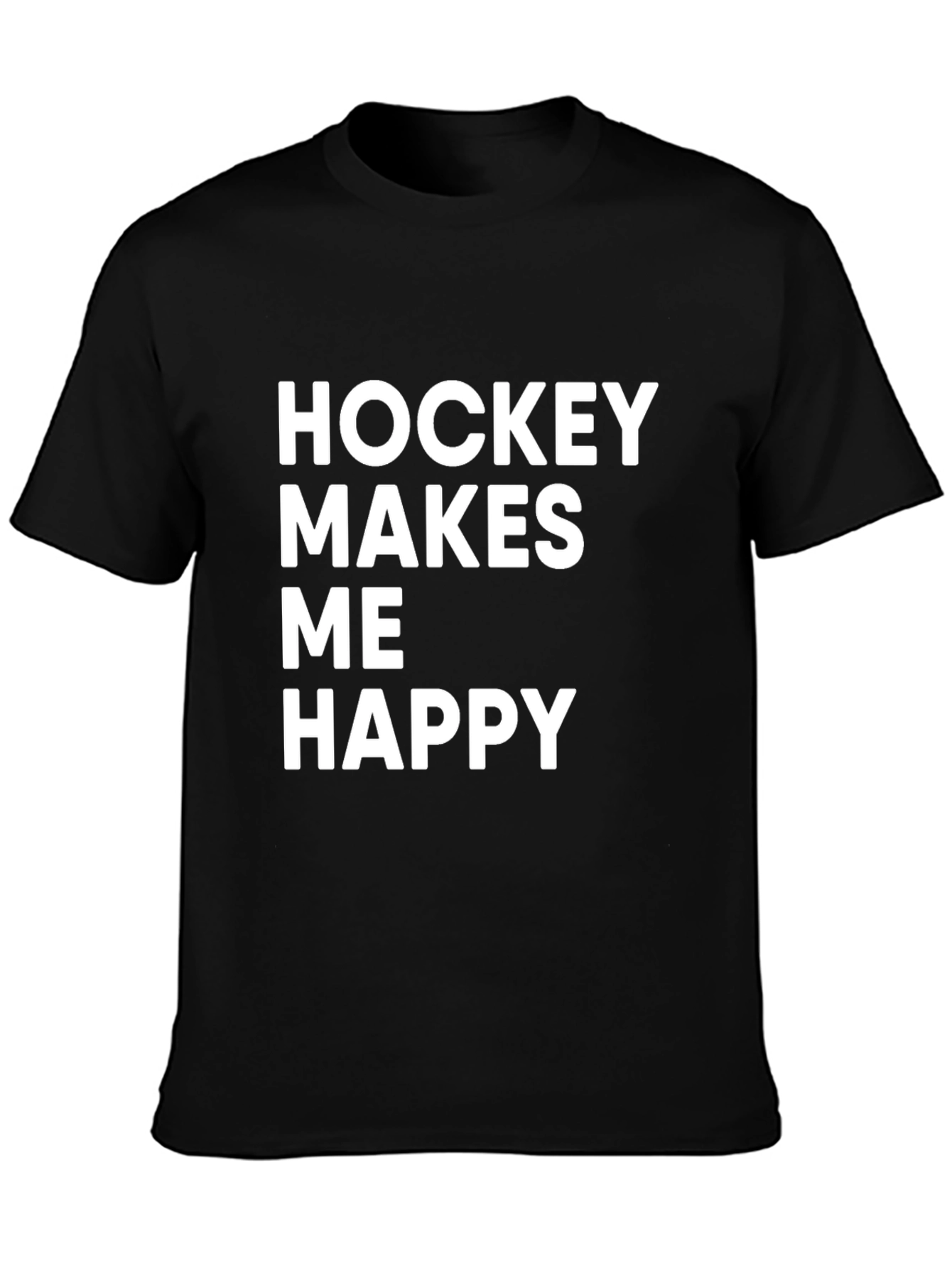 Hockey Makes Me Happy T-Shirt