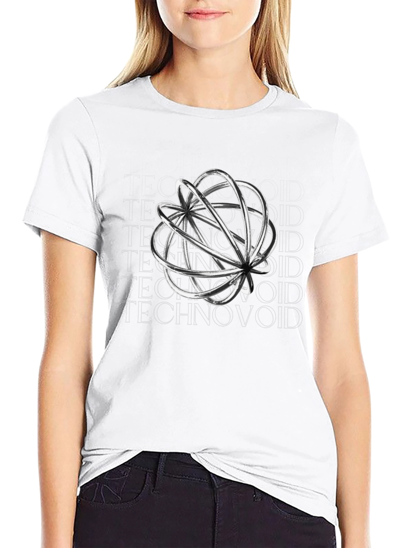 Technovoid Graphic Tee - Modern Style