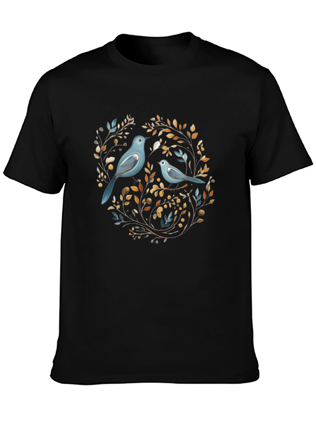 Birds & Branches Graphic Tee - Stylish Comfort
