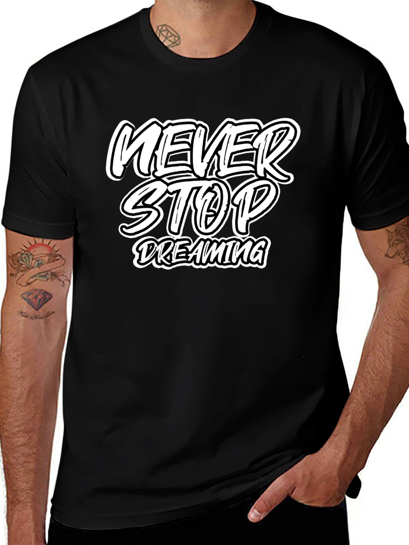 Never Stop Dreaming Graphic Tee