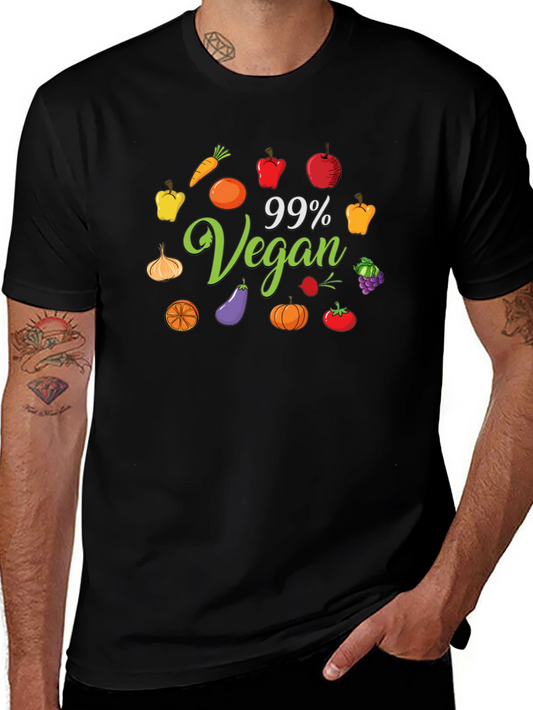 99% Vegan T-Shirt - Plant Based Lifestyle Apparel