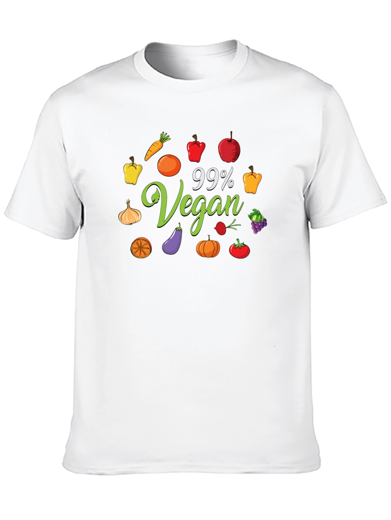 99% Vegan T-Shirt - Plant Based Lifestyle Apparel
