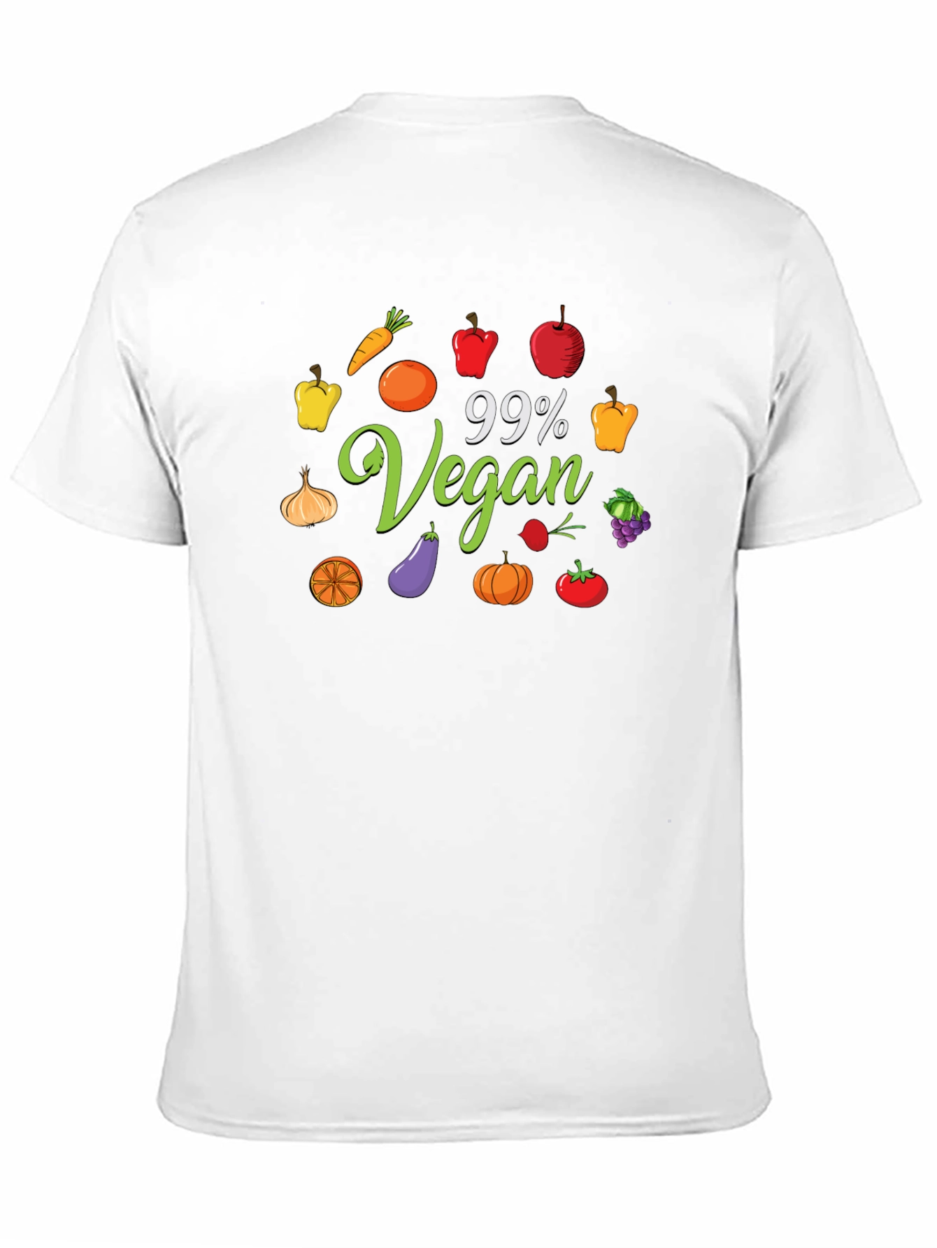 99% Vegan T-Shirt - Plant Based Lifestyle Apparel