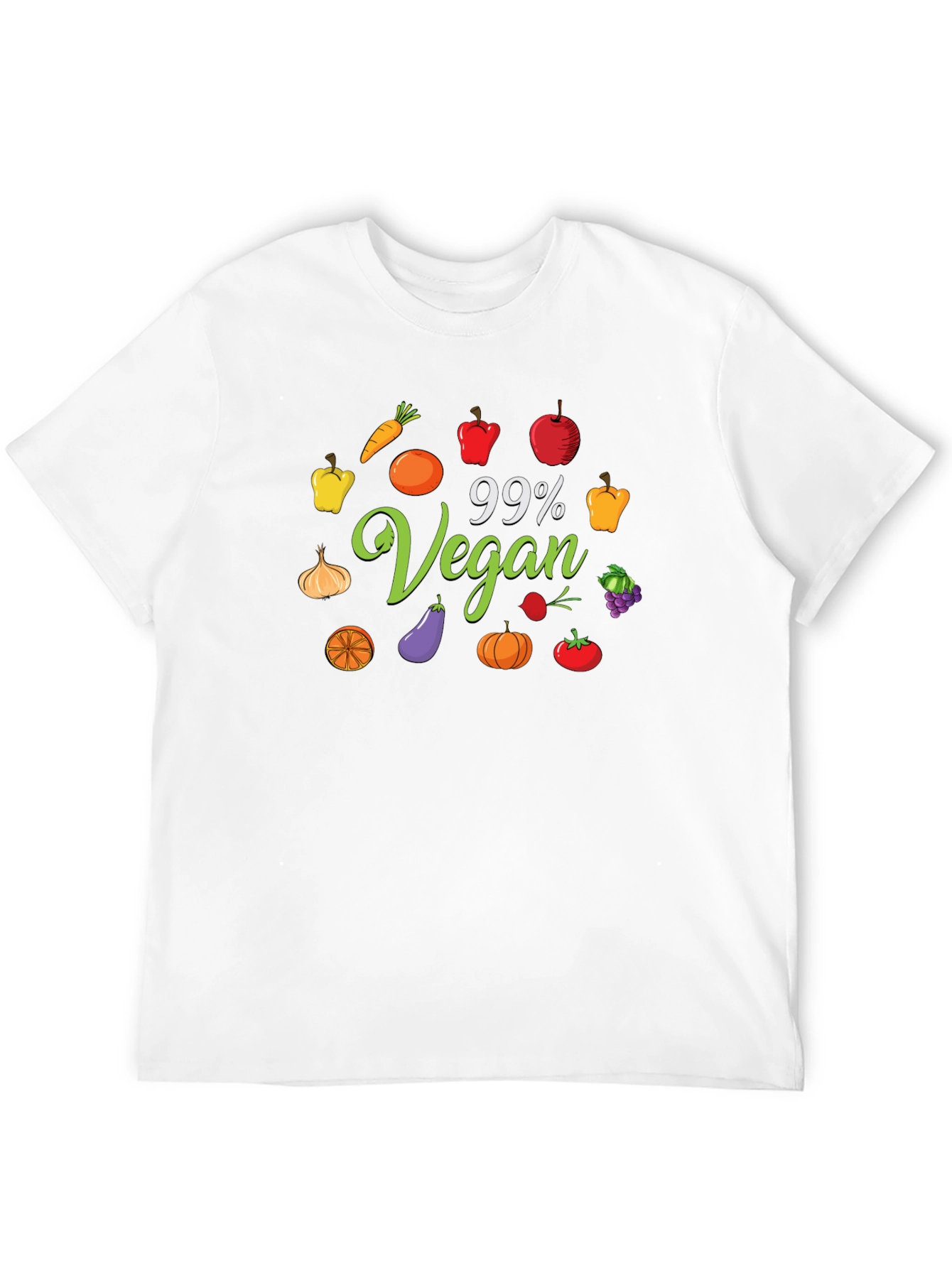 99% Vegan T-Shirt - Plant Based Lifestyle Apparel
