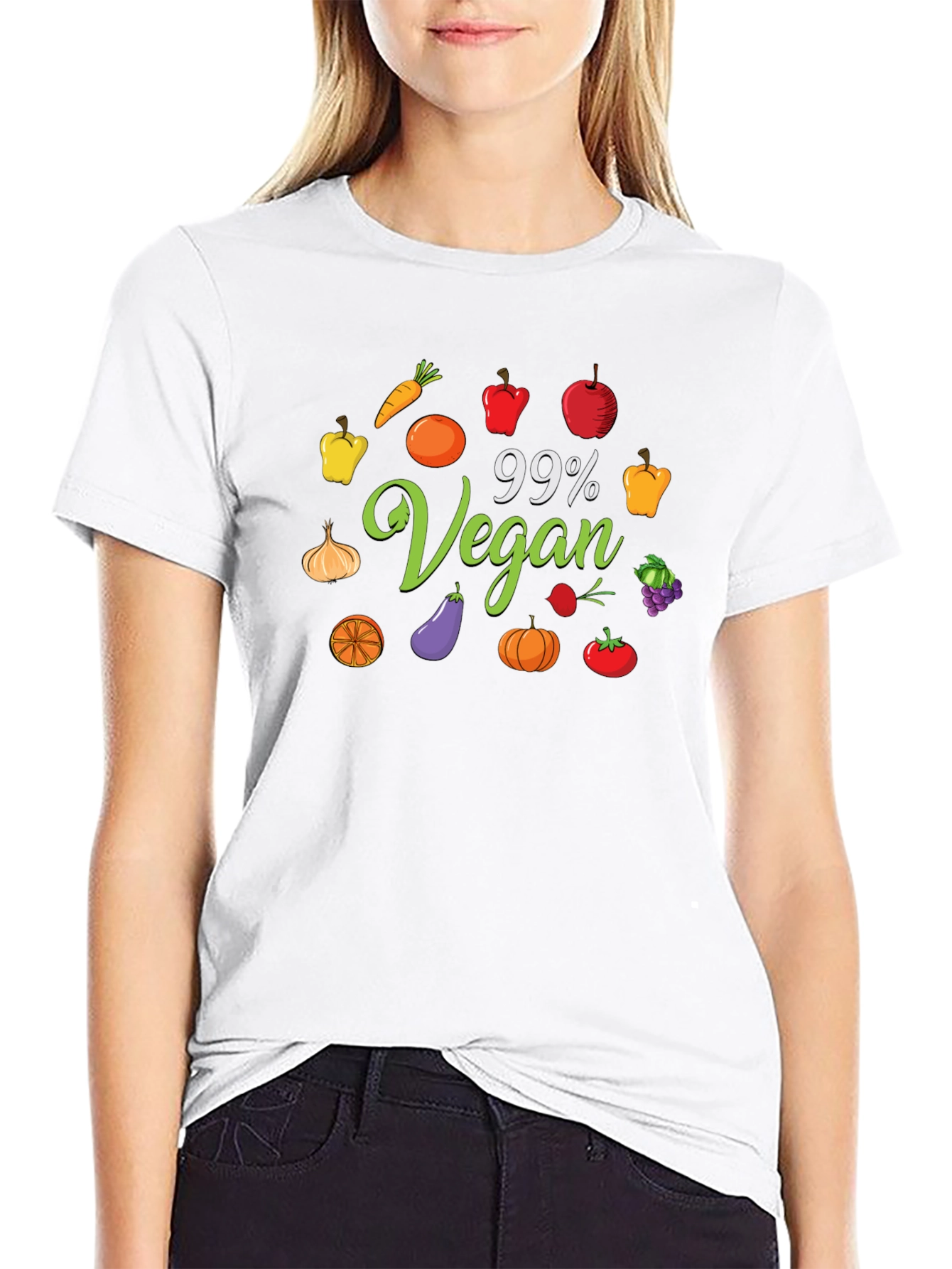 99% Vegan T-Shirt - Plant Based Lifestyle Apparel