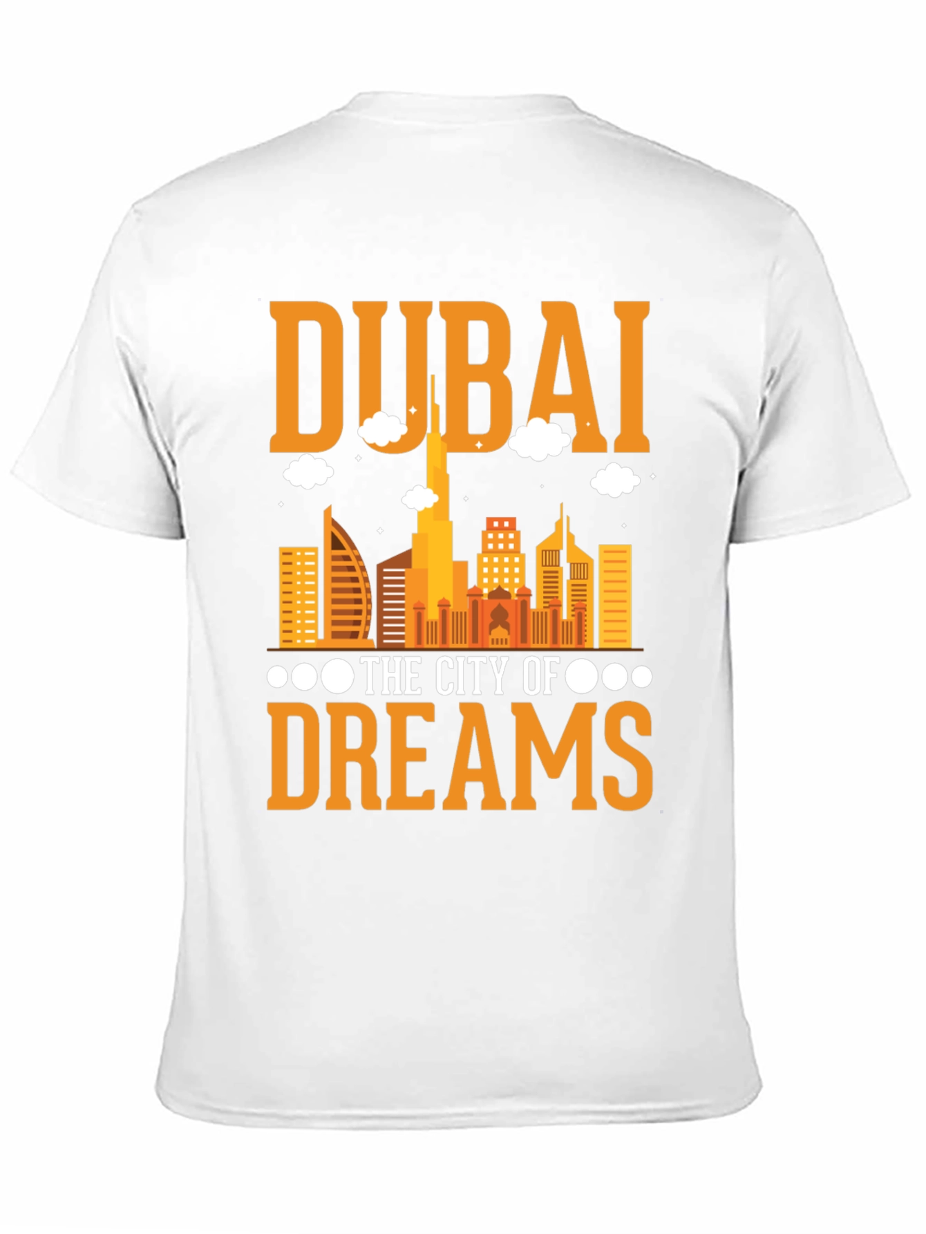 Dubai City of Dreams Graphic Tee - Black