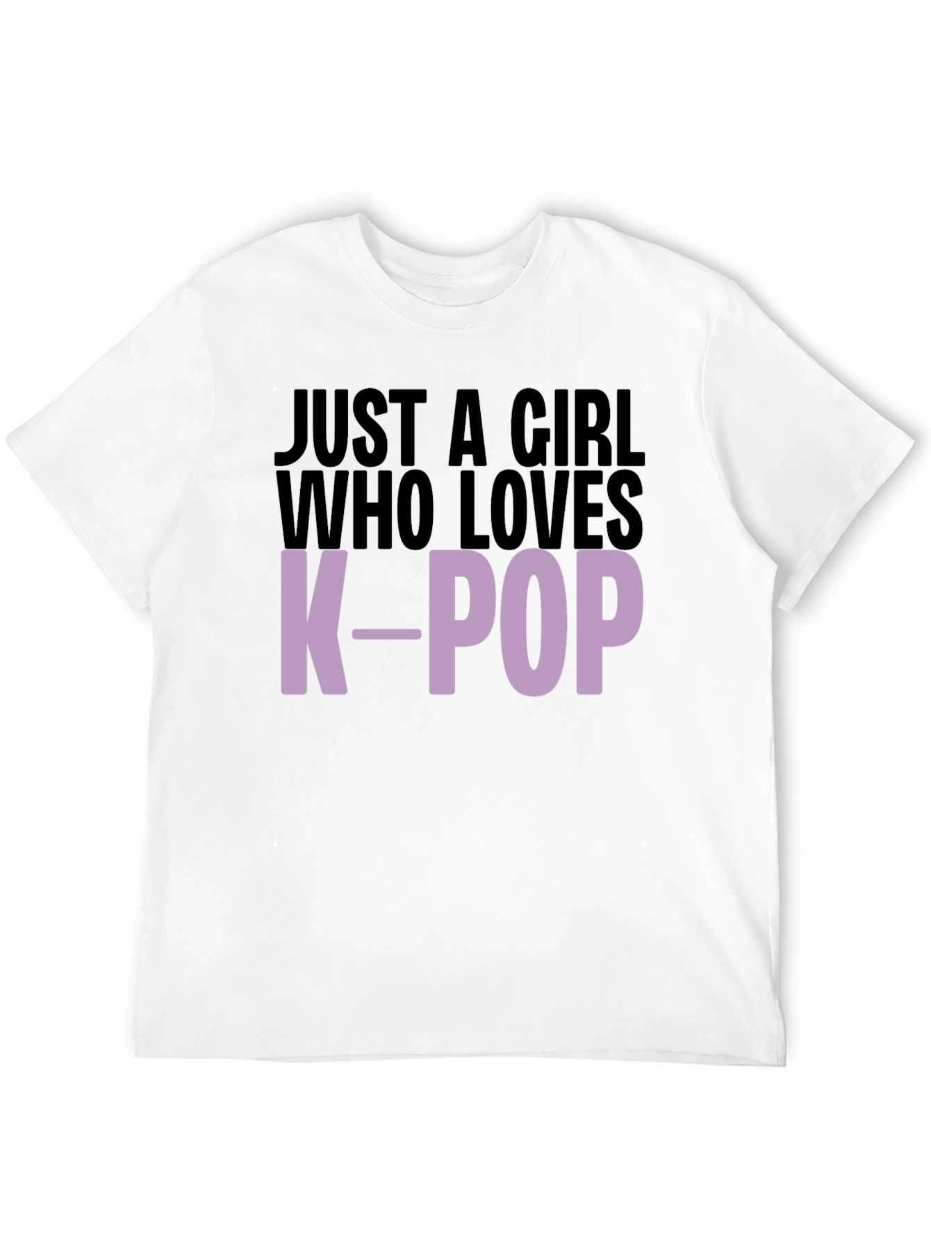 Just A Girl Who Loves K-Pop Graphic Tee