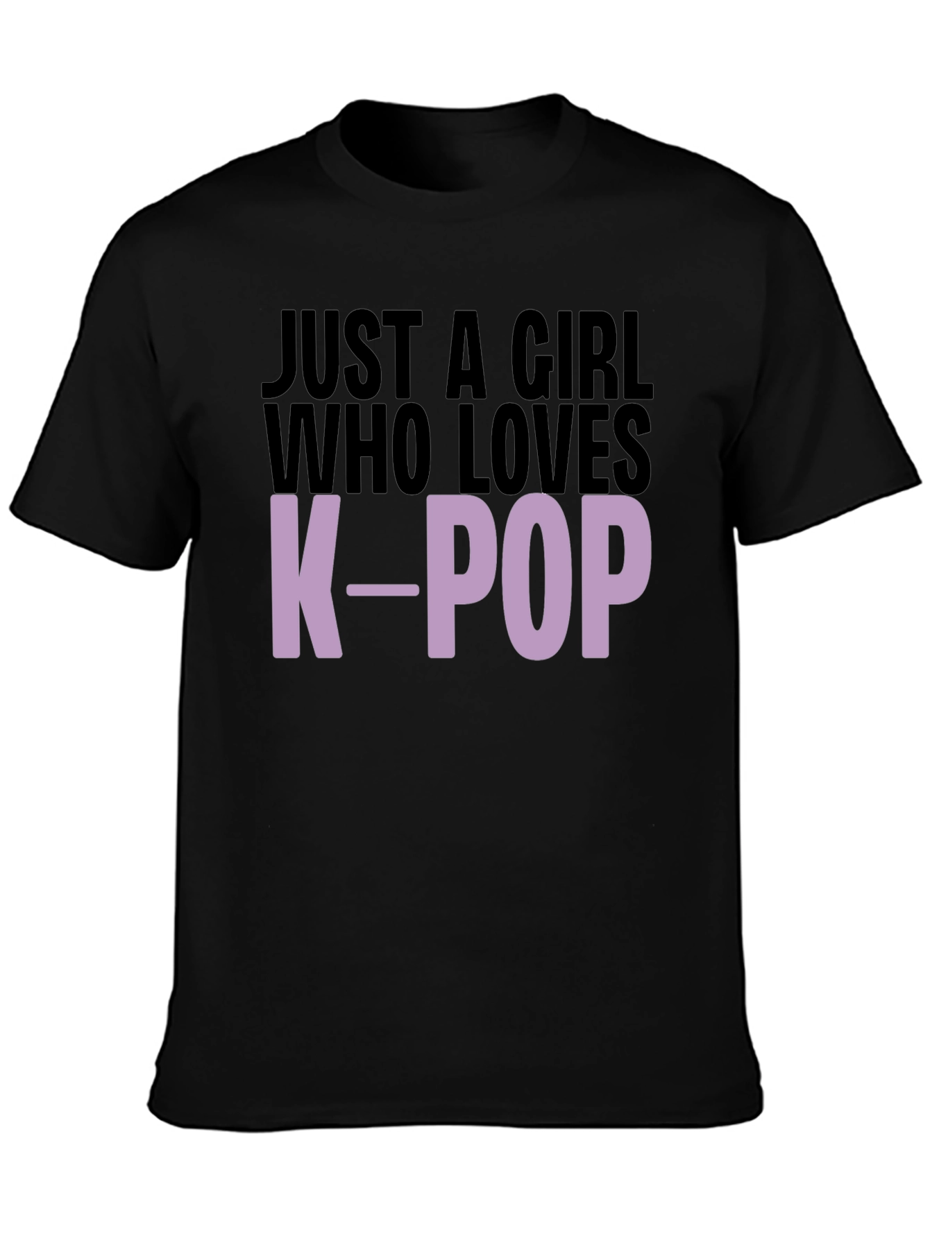 Just A Girl Who Loves K-Pop Graphic Tee