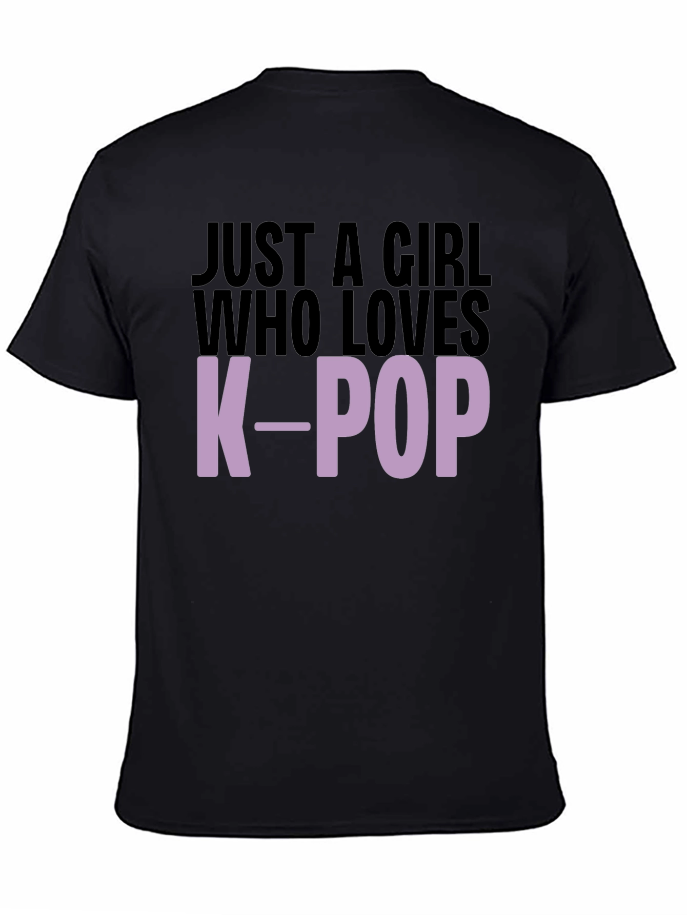 Just A Girl Who Loves K-Pop Graphic Tee