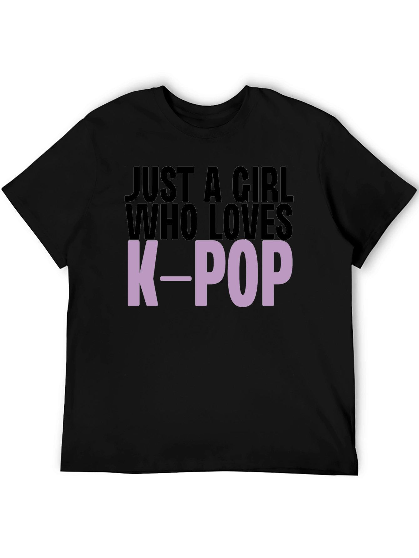 Just A Girl Who Loves K-Pop Graphic Tee