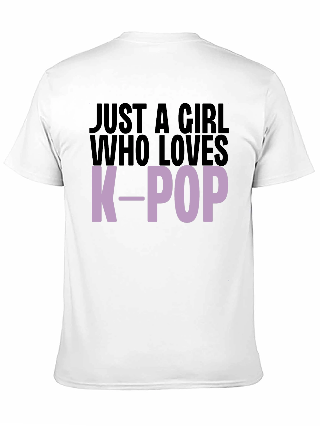 Just A Girl Who Loves K-Pop Graphic Tee