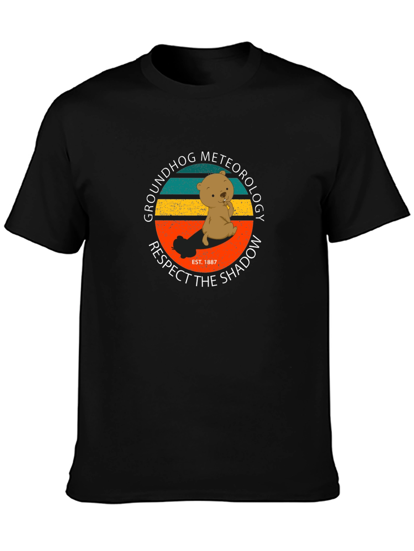 Groundhog Day T-Shirt Respect The Shadow Tee