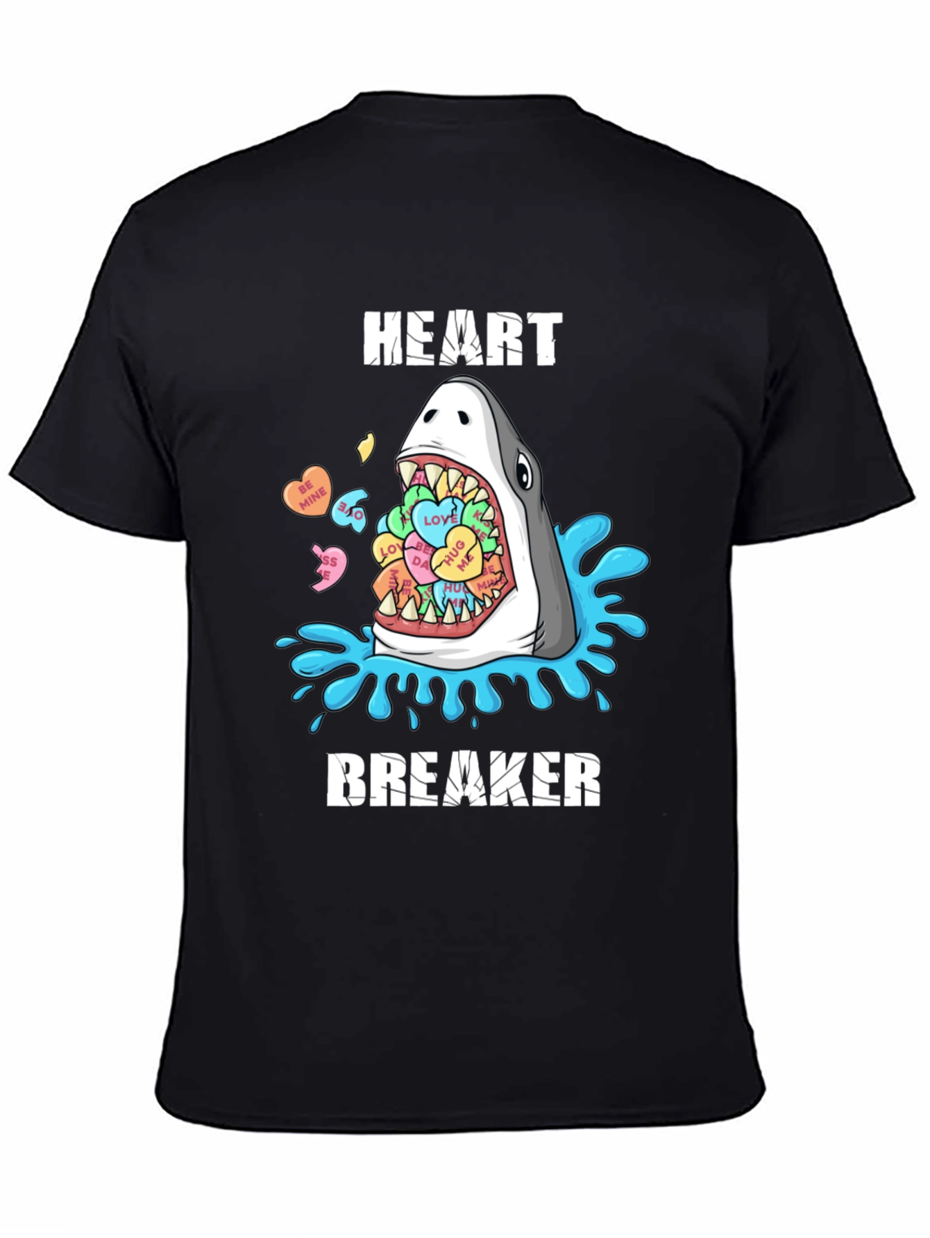 Heartbreaker Shark Valentines T-Shirt