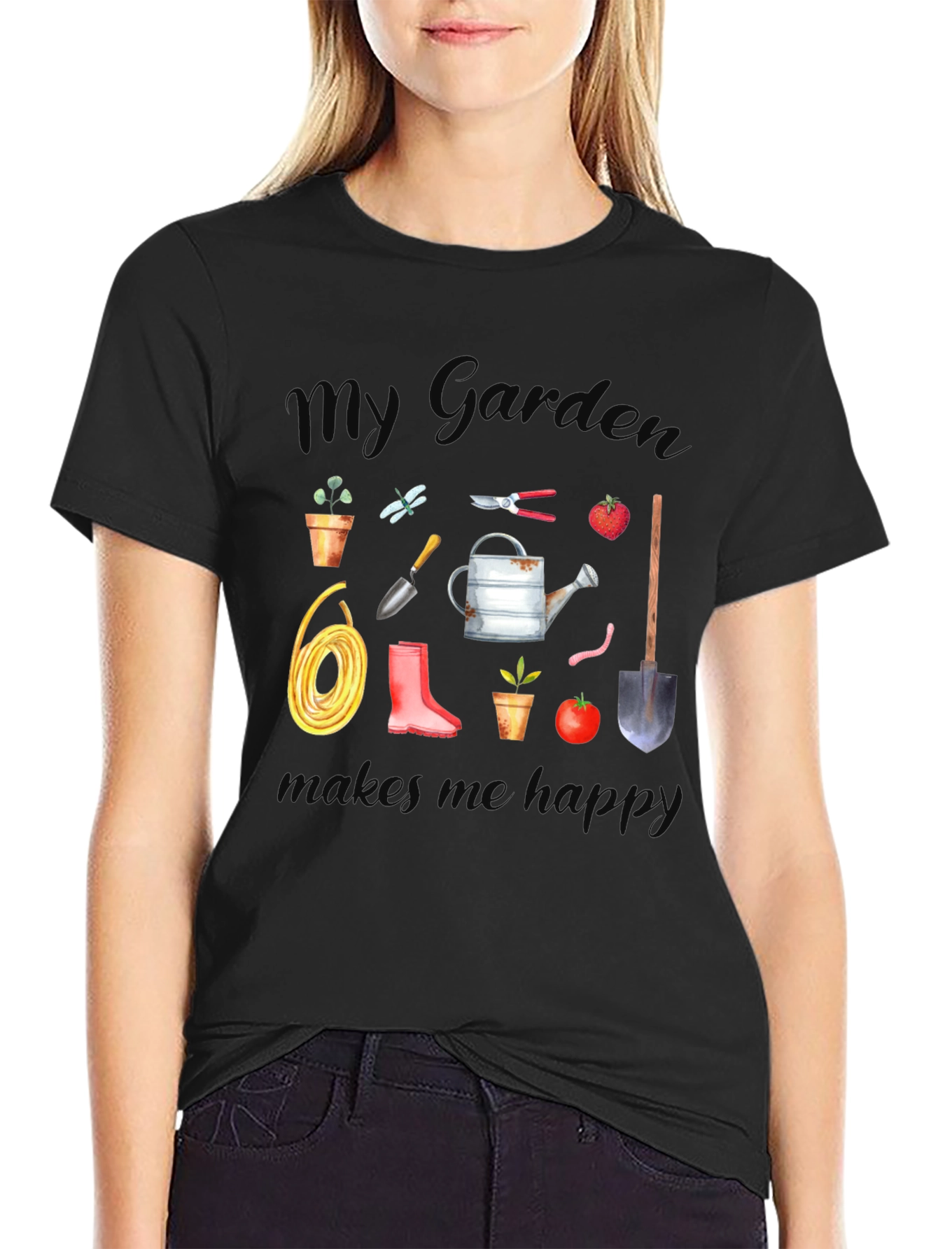 My Garden Makes Me Happy T-Shirt