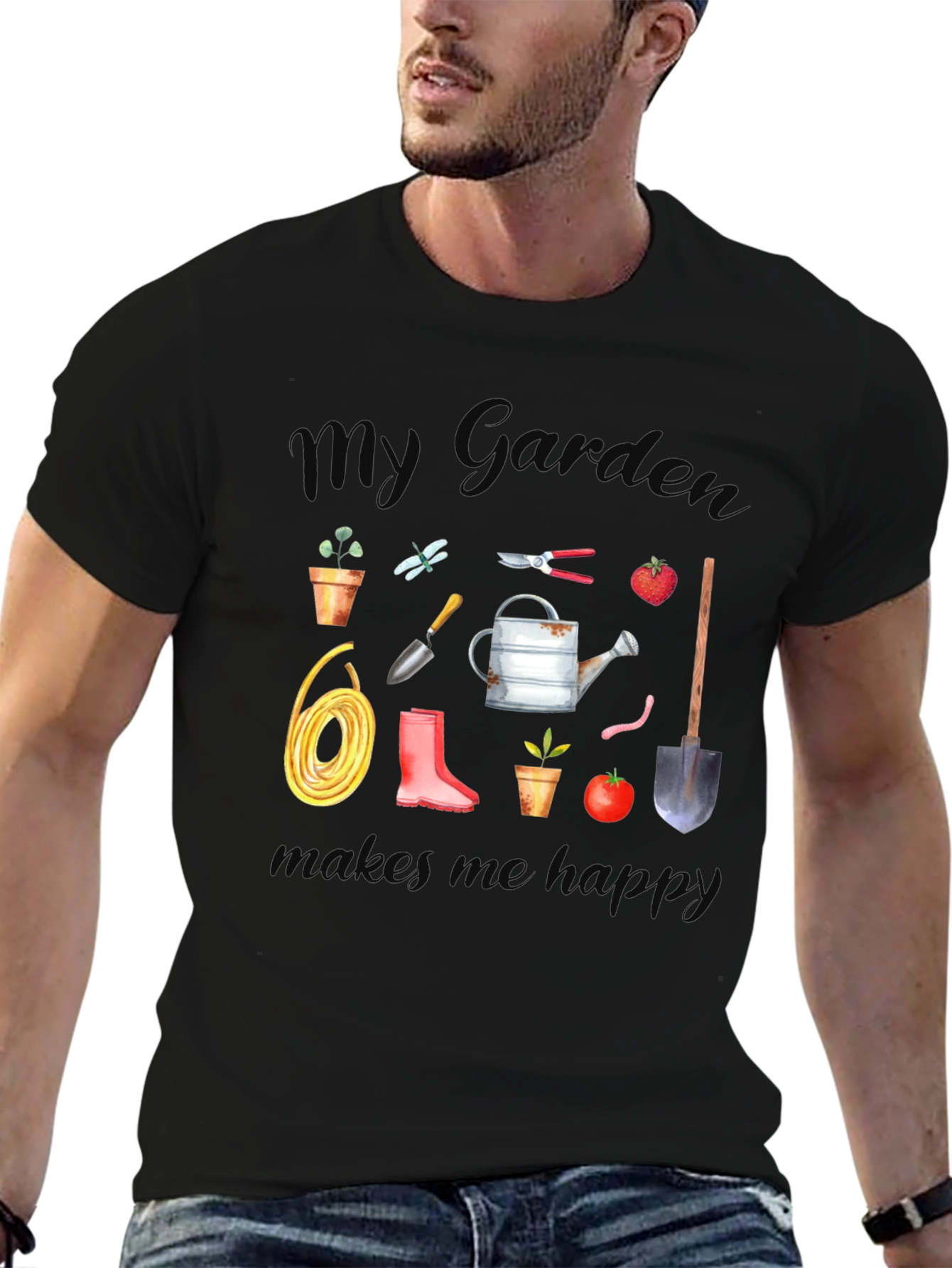 My Garden Makes Me Happy T-Shirt