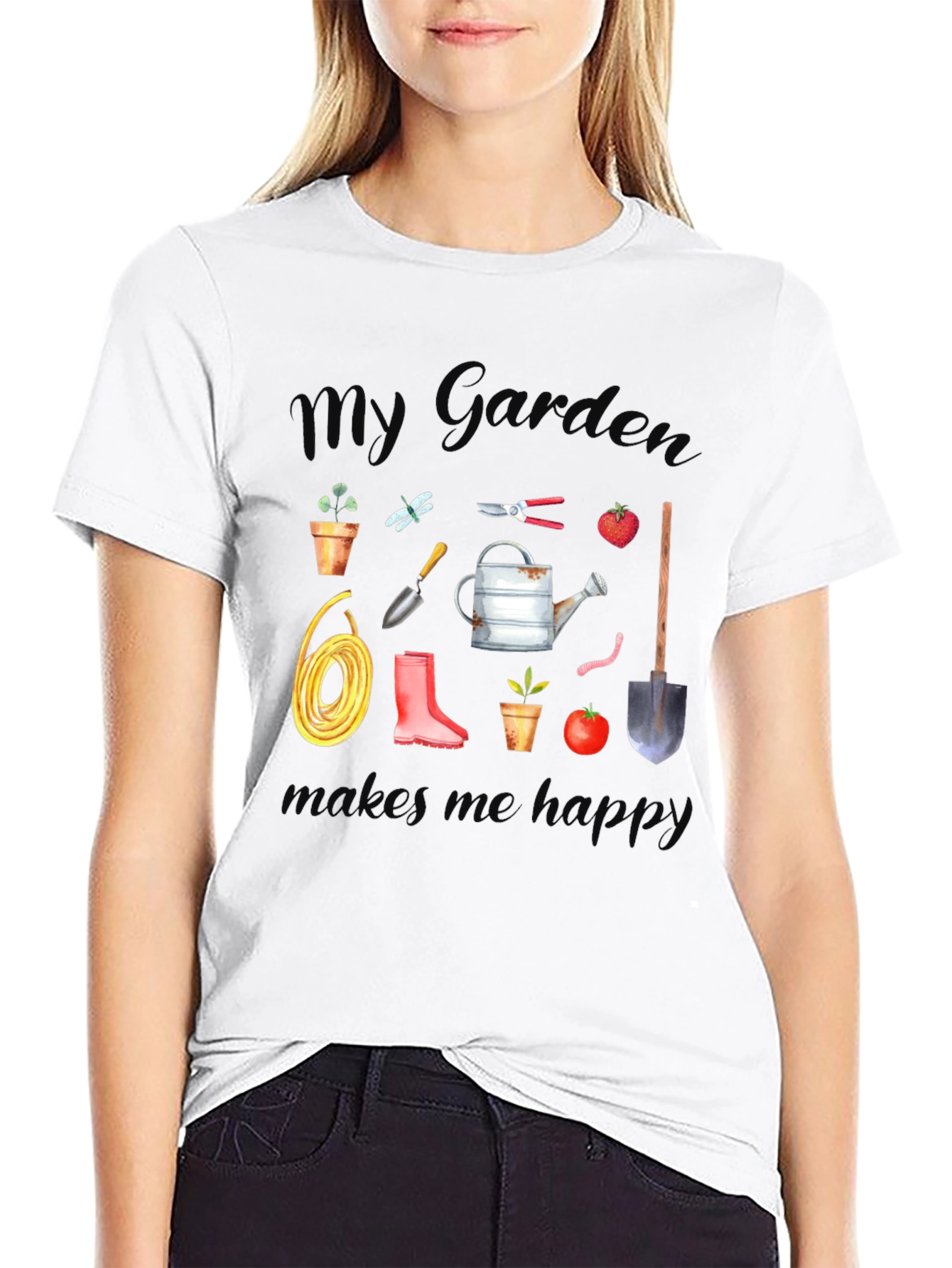 My Garden Makes Me Happy T-Shirt