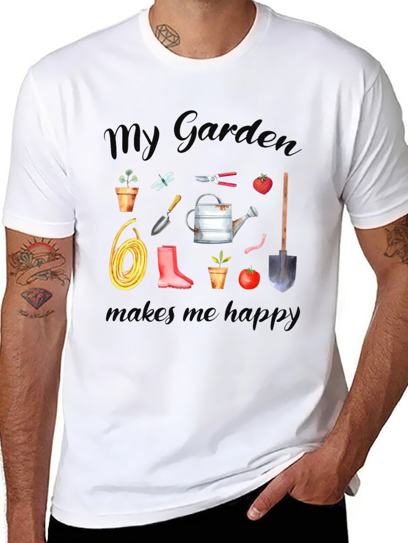 My Garden Makes Me Happy T-Shirt