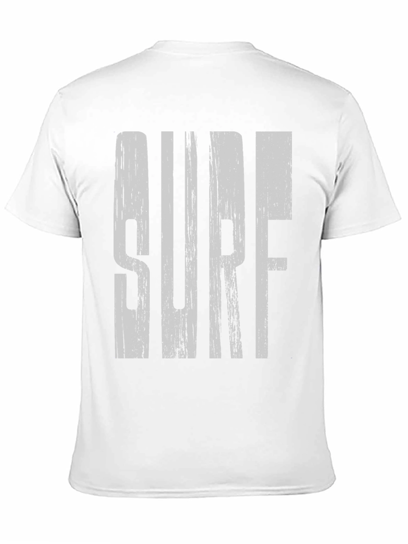 Surf Graphic Print Black T-Shirt