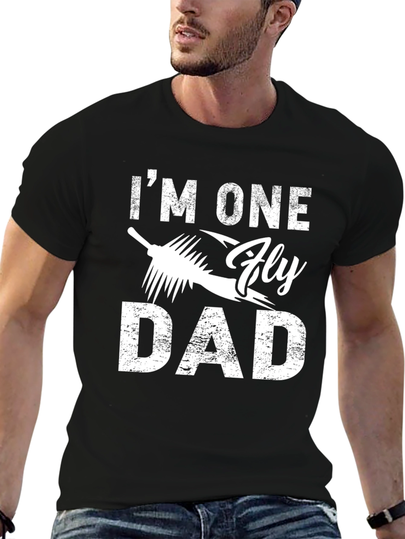 Fly Fishing Dad T-Shirt - Gift for Fisherman
