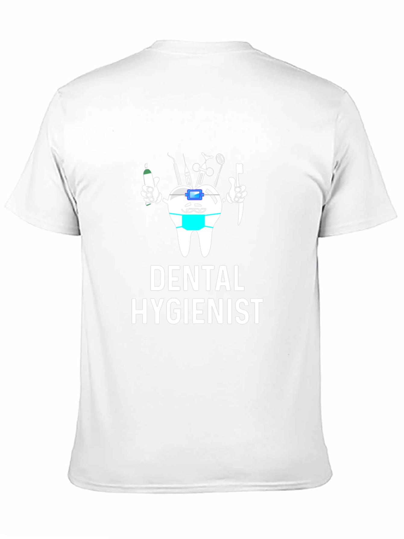 Dental Hygienist T-Shirt - Funny Tooth Design