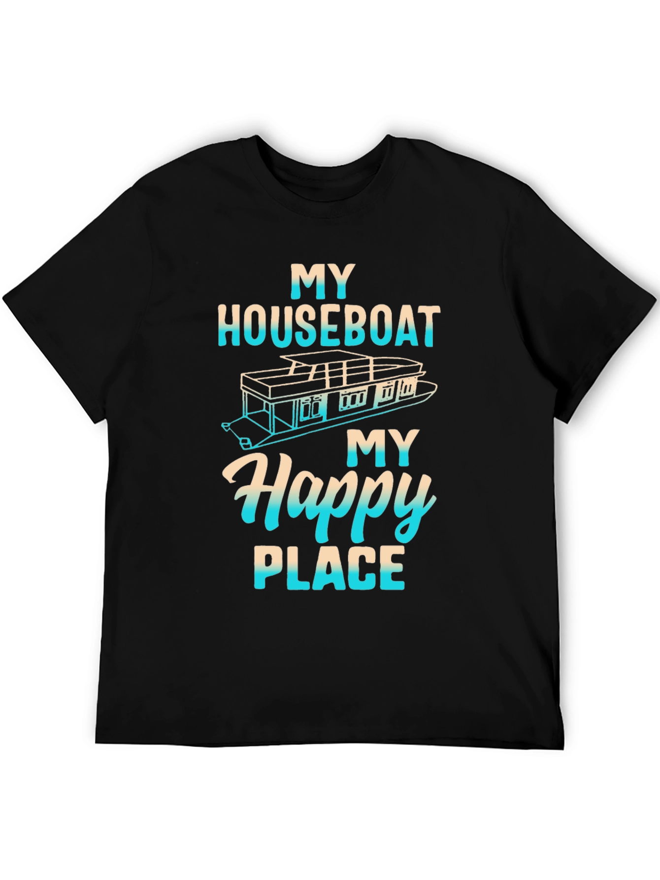 My Houseboat My Happy Place Graphic Tee