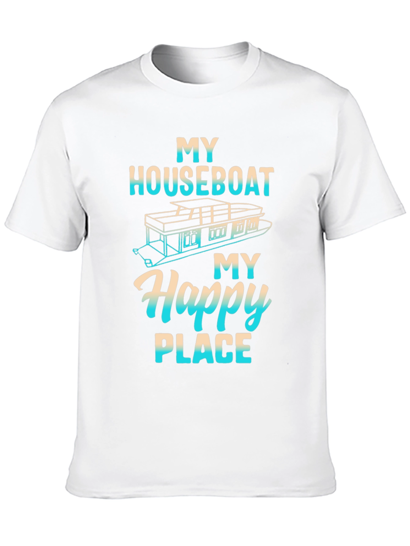 My Houseboat My Happy Place Graphic Tee