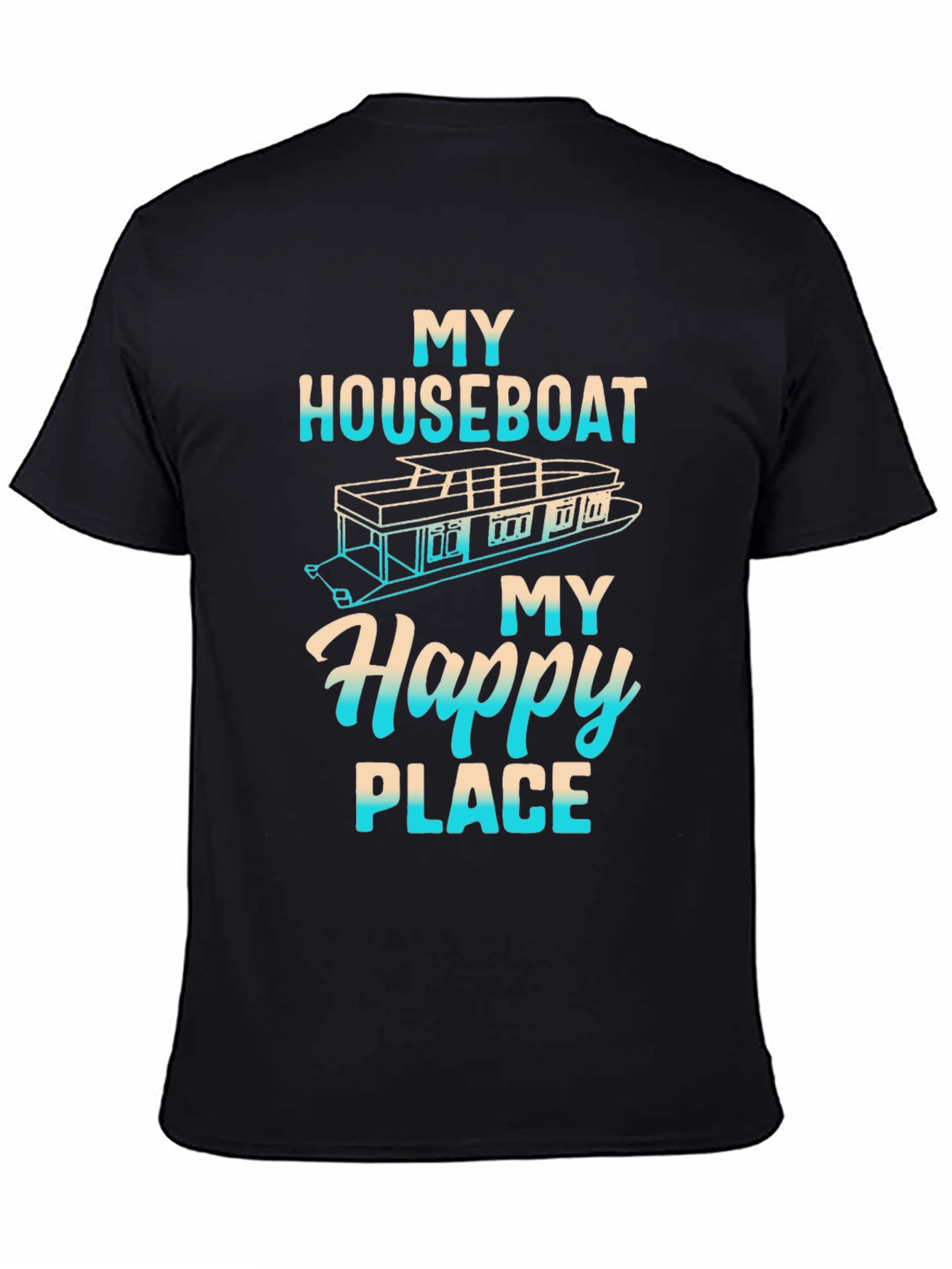 My Houseboat My Happy Place Graphic Tee