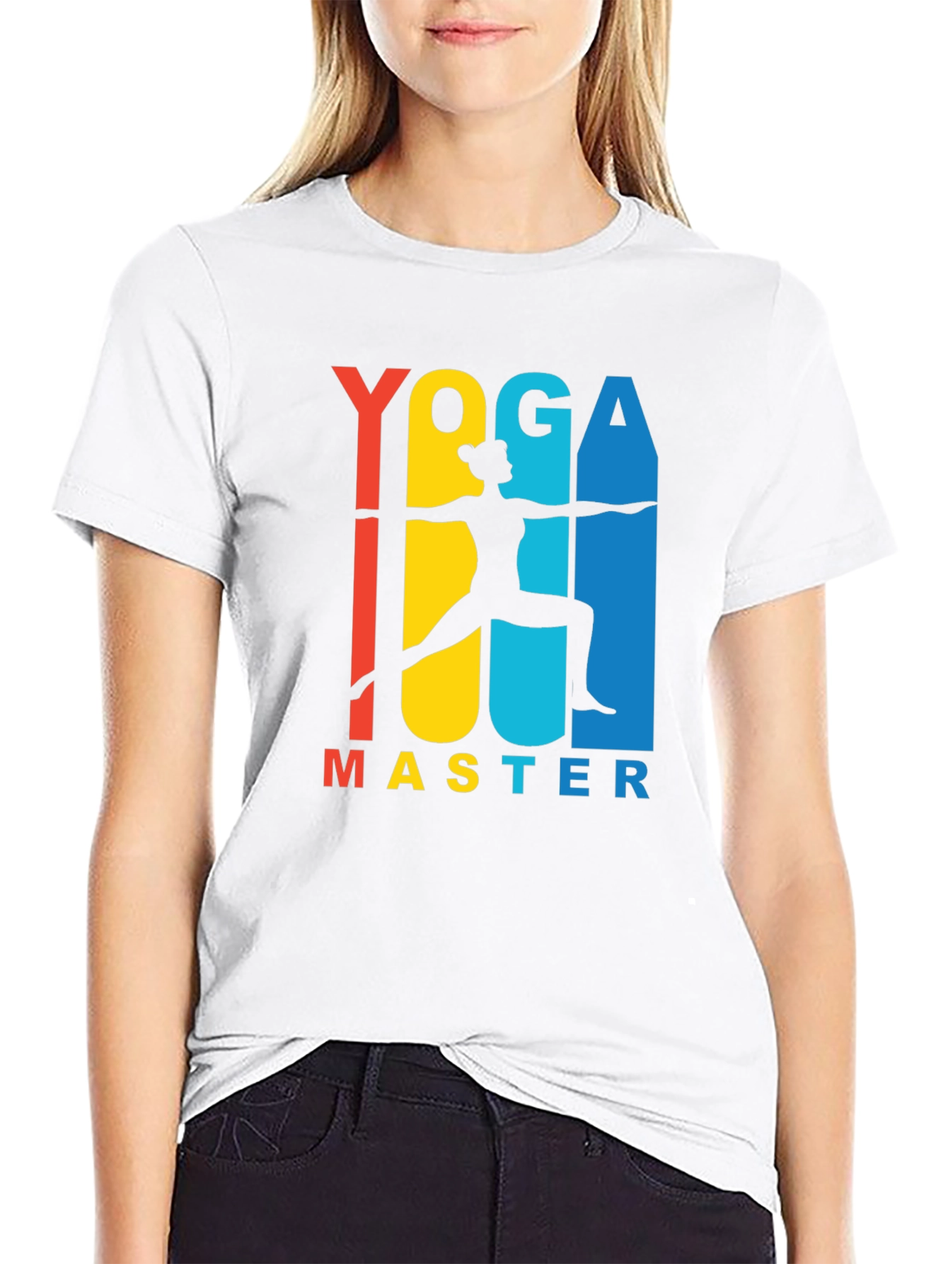 Yoga Master Black T-Shirt