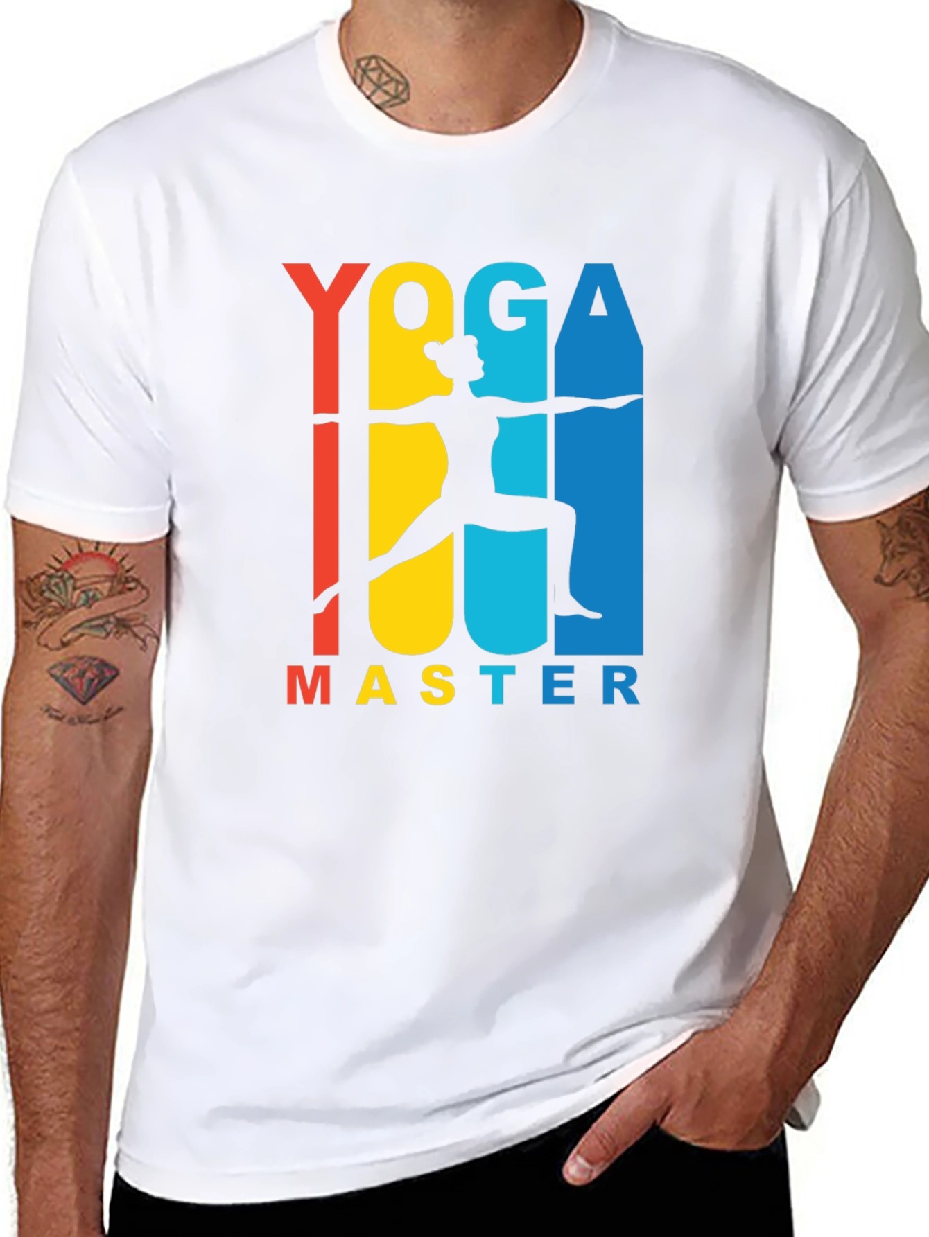 Yoga Master Black T-Shirt