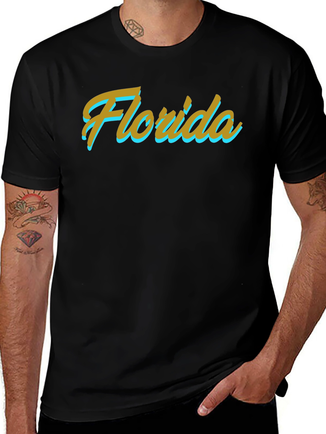 Florida Graphic Tee - Retro Style