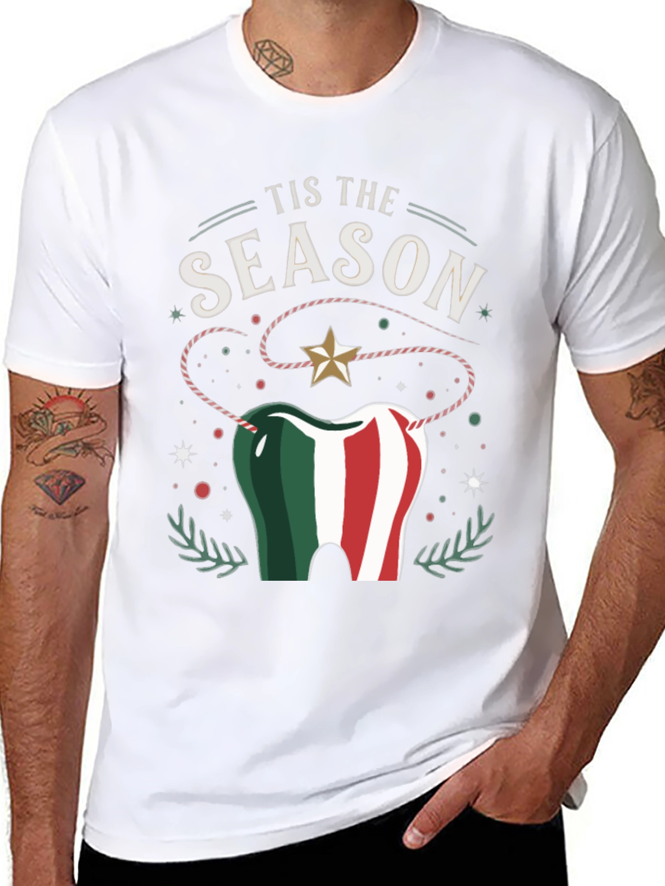 Tis The Season Dental Christmas T-Shirt